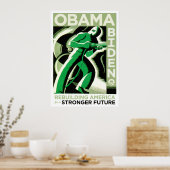 Obama / Biden: De wederopbouw van Amerika Poster (Keuken)