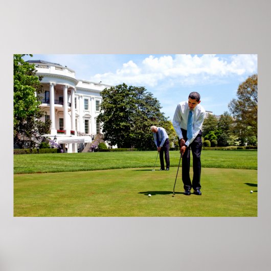 Obama & Biden doen wat ze het beste doen Poster (Voorkant)