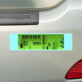 Obama Biden Groene bumpersticker 2008 (Op auto)