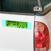 Obama Biden Groene bumpersticker 2008 (Op Truck)