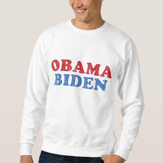 Obama Biden Grunge Trui (Voorkant)