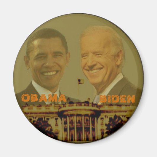 Obama / Biden magneet (Voorkant)