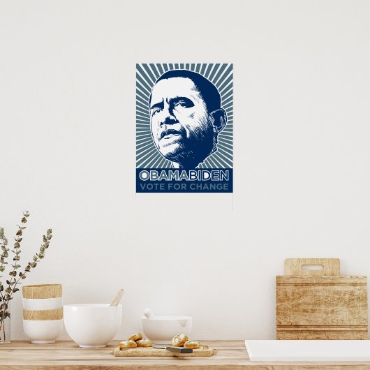 Obama Biden Poster (Keuken)