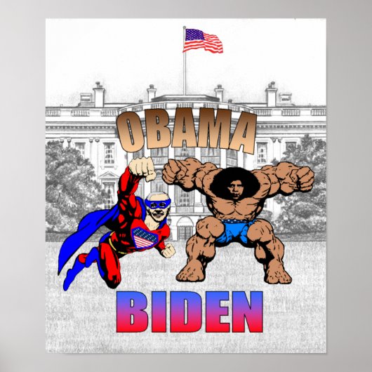 Obama Biden Poster (Voorkant)