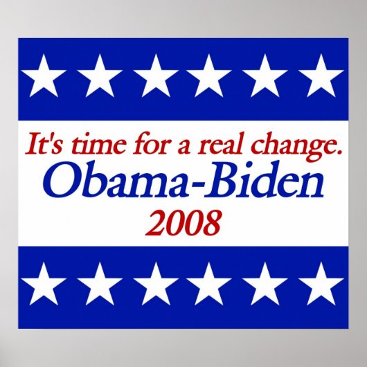 Obama Biden - Posters (Voorkant)