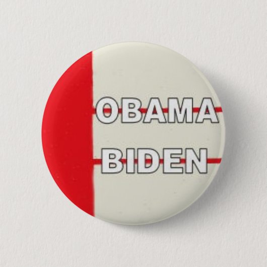 Obama Biden Redline Button (Voorkant)