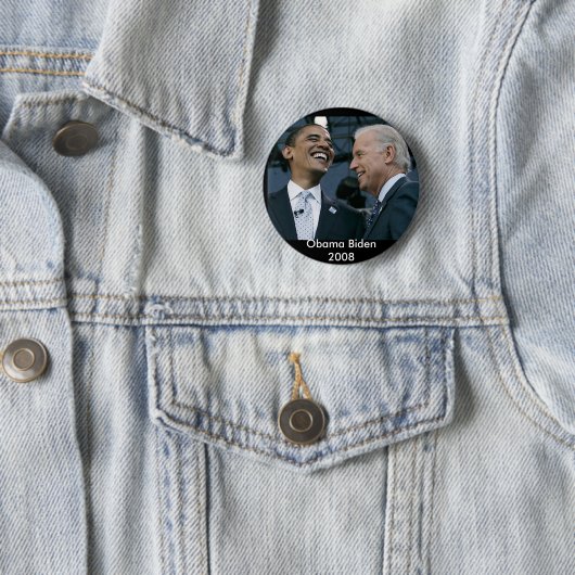 obama biden ronde button 5,7 cm (In situ)