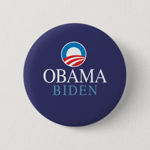 Obama Biden Ronde Button 5,7 Cm