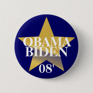 Obama Biden Ronde Button 5,7 Cm