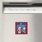 Obama Biden Square Magnet (Insitu (Vaatwasser))