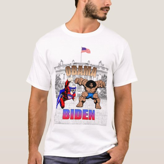 Obama Biden T-shirt (Voorkant)