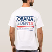 Obama-Biden T-Shirt (Achterkant)