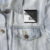 Obama Biden Vierkante Button 5,1 Cm (In situ)