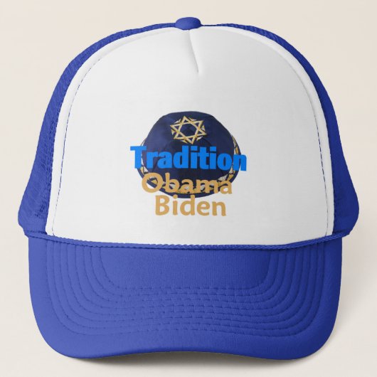 Obama Biden YARMULKE Pet (Voorkant)