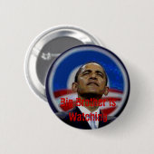 Obama Big Brother Button (Voorkant /achterkant)