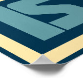 Obama Big Brother kijkt naar Poster (Hoek)