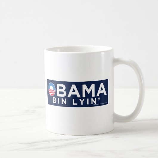 Obama bin Lyin' Koffiemok (Rechts)