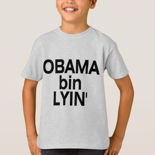 Obama bin Lyin' T-shirt (Voorkant)