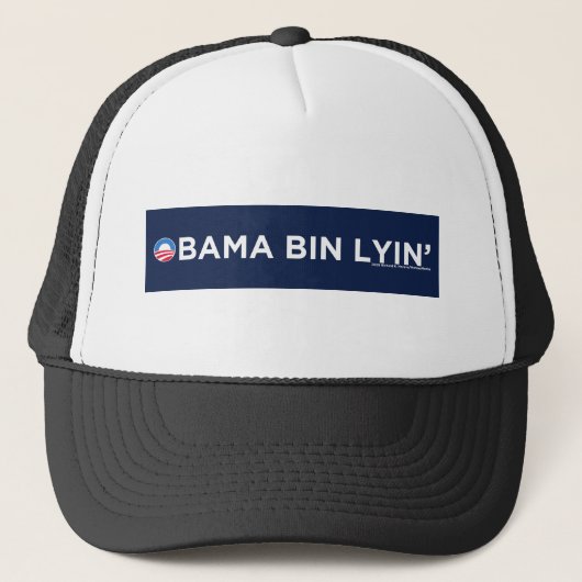Obama bin Lyin' Trucker Pet (Voorkant)