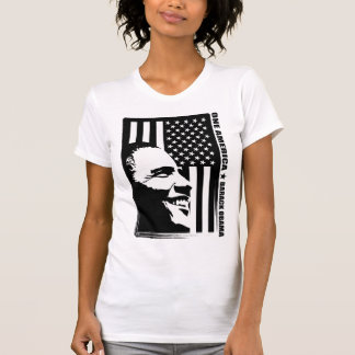 Obama Black en White T-shirt