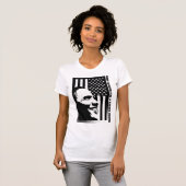 Obama Black en White T-shirt (Voorkant volledig)