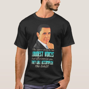 Obama Black History Month Presidenten Day Mannen V T-shirt