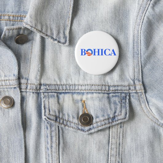 Obama BOHICA Ronde Button 5,7 Cm (In situ)