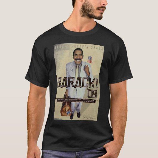 obama borat parody t-shirt (Voorkant)