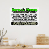 Obama Border Security Plan Poster (Keuken)
