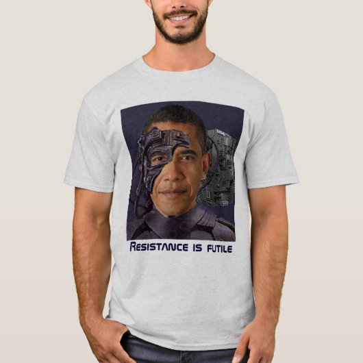 Obama Borg T-Shirt (Voorkant)