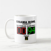 Obama Bowl - Officiële scores Koffiemok (Links)