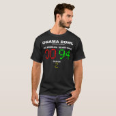 Obama Bowl - Officiële scores T-shirt (Voorkant volledig)