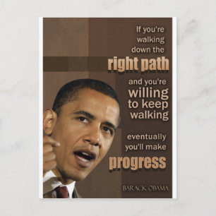 Obama Briefkaart