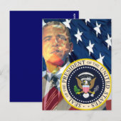 Obama Briefkaart (Voorkant / Achterkant)