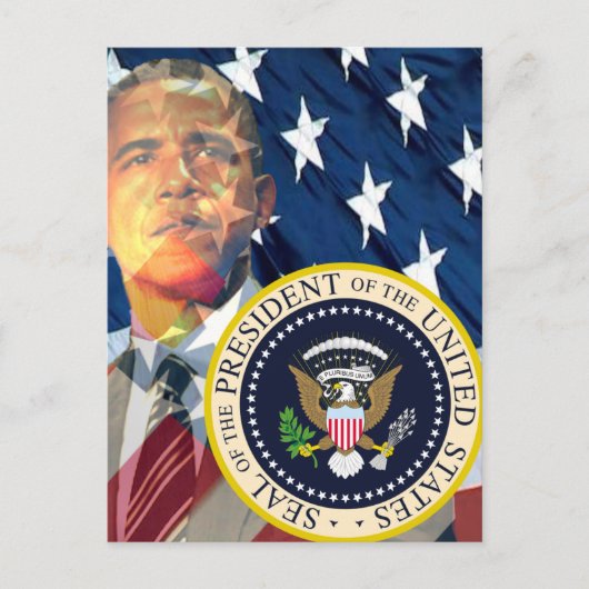 Obama Briefkaart (Voorkant)