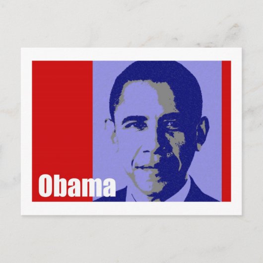 Obama Briefkaart (Voorkant)