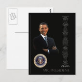 Obama Briefkaart (Voorkant / Achterkant)