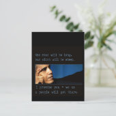 Obama Briefkaart (Staand voorkant)