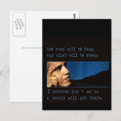 Obama Briefkaart (Voorkant / Achterkant)