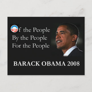 Obama Briefkaart