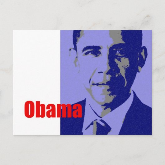 Obama Briefkaart (Voorkant)