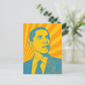 Obama  briefkaart (Staand voorkant)