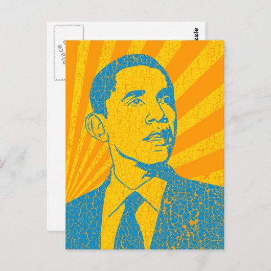 Obama  briefkaart (Voorkant / Achterkant)