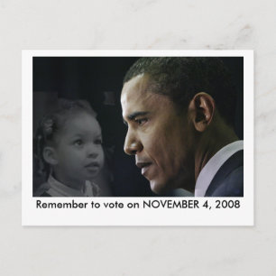 Obama Briefkaart - Ashley