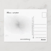 Obama Briefkaart-karikatuur Briefkaart (Achterkant)