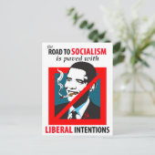 Obama: Briefkaart over de weg naar het socialisme (Staand voorkant)