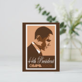 Obama Brown 44e President Briefkaart 3 (Staand voorkant)