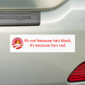 Obama Bumpersticker (Op auto)
