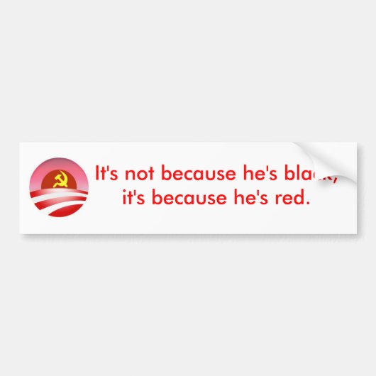 Obama Bumpersticker (Voorkant)