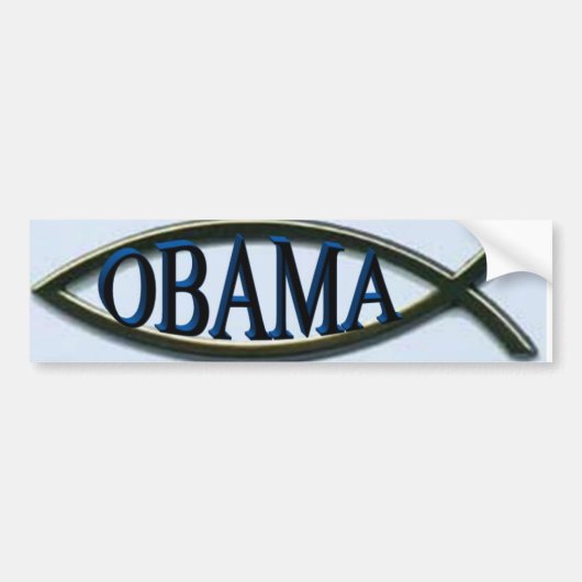 OBAMA BUMPERSTICKER (Voorkant)